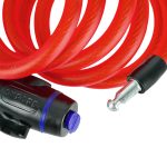 Oxford 12mm x 1800mm Red Cable Lock