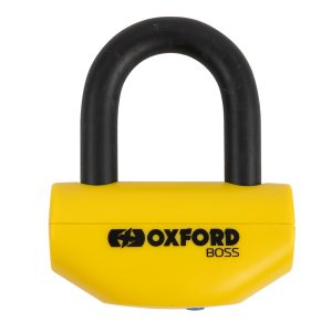 Oxford Boss 16mm Disc Lock Yellow