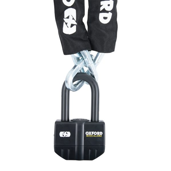 Oxford Boss Alarm 2m x 12mm Chain Lock