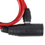 Oxford Bumper 6mm x 600mm Red Cable Lock