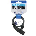Oxford Bumper 6mm x 600mm Smoke Cable Lock