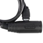 Oxford Bumper 6mm x 600mm Smoke Cable Lock