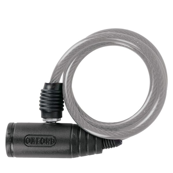 Oxford Bumper 6mm x 600mm Clear Cable Lock