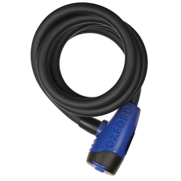 Oxford Cable12 12mm x 1800mm Smoke Cable Lock