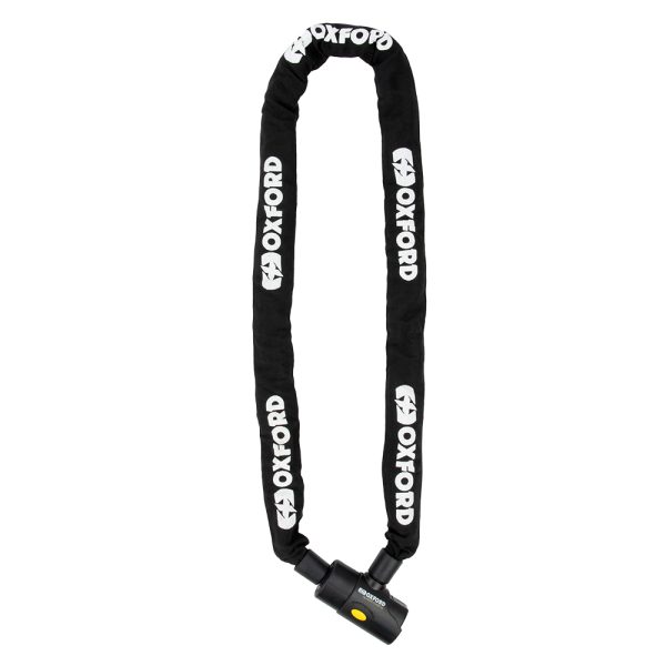 Oxford Chain10 10mm x 1.2m Chain & Alarm Lock