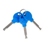 Oxford Chain10 10mm x 1.5mm Chain & Alarm Lock