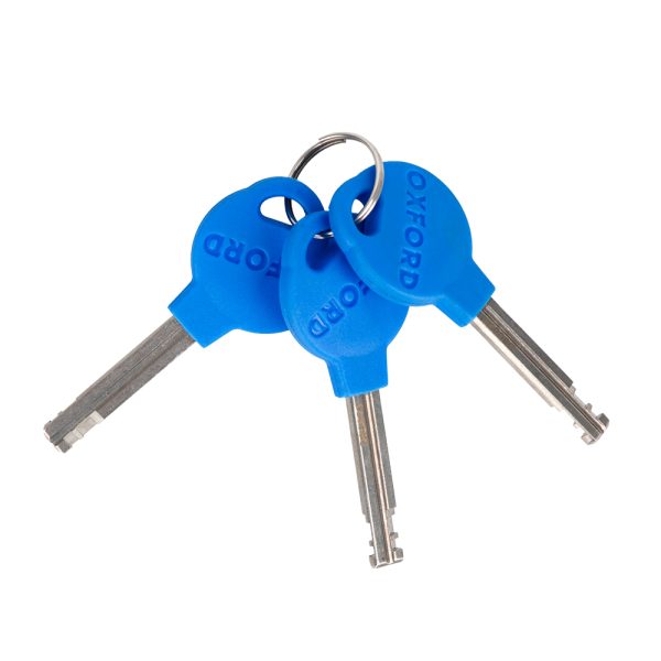 Oxford Chain10 10mm x 1.5mm Chain & Alarm Lock