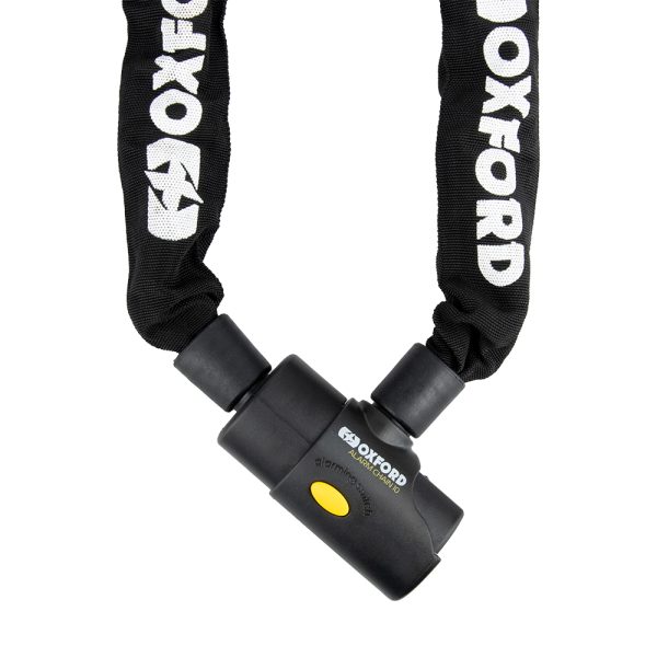 Oxford Chain10 10mm x 2m Chain & Alarm Lock