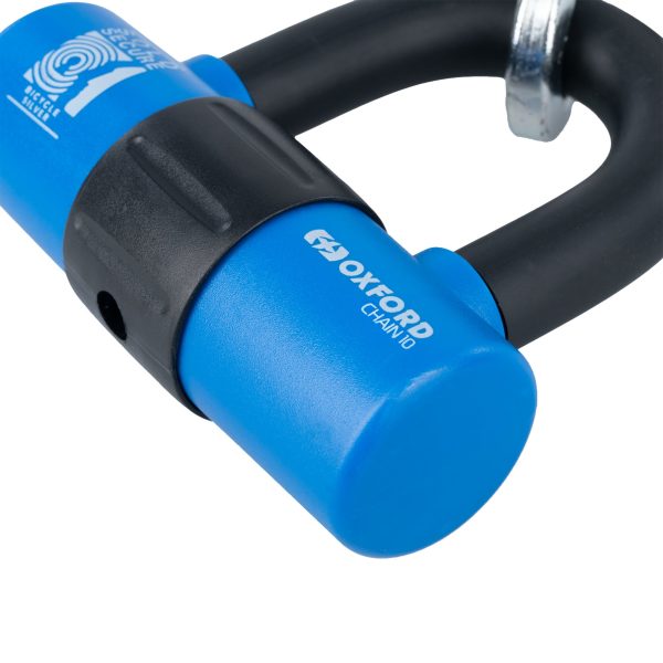 Oxford Chain10 Chain Lock & Mini Shackle 10mm x 1.4m