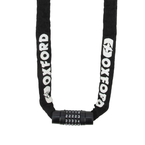 Oxford Combi Chain8 8mm x 1.5m Square Chain Lock