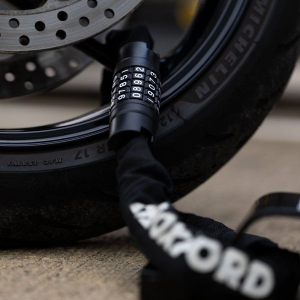 Oxford Combi Chain8 8mm x 2m Square Chain Lock