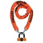 Oxford HD 1.5m Chain Lock Orange