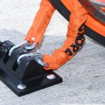 Oxford HD 1.5m Chain Lock Orange