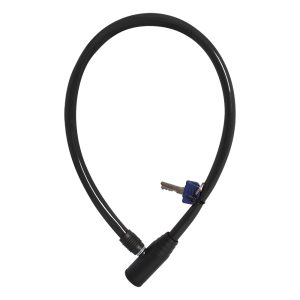 Oxford Hoop4 4mm x 600mm Black Cable Lock