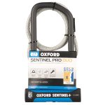 Oxford Sentinel Pro Duo 320mm x 177mm U-Lock + Cable