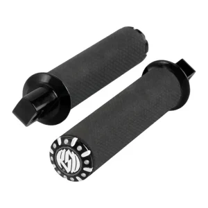 Roland Sands Chrono Foot Pegs Black CC for HD