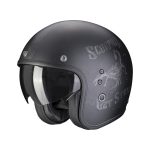 Scorpion Belfast Evo Pique Helmet Matt Black/Silver