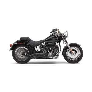 Thorcat Cobra Speedster Short Swept Exhaust Black E3 14-16 Softail