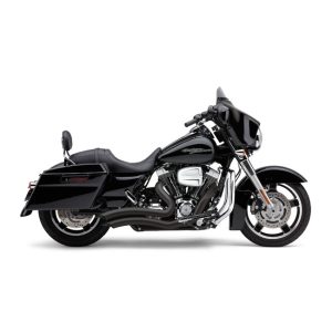 Thorcat Cobra Speedster Short Swept Exhaust Black E3 14-16 Touring