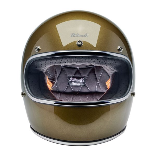 Biltwell Gringo Helmet Ugly Gold Metallic