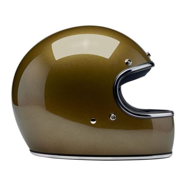 Biltwell Gringo Helmet Ugly Gold Metallic