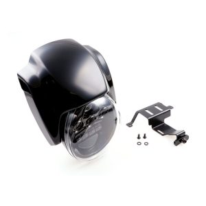 Cult-Werk Headlamp & Mask Kit 'NRS style' Gloss Black 21-22 Sportster S