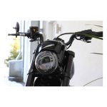 Cult-Werk Headlamp & Mask Kit 'NRS style' Gloss Black 21-22 Sportster S