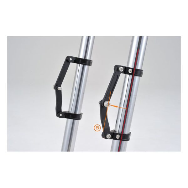 Daytona Dual Axis Adjustable Headlamp Bracket 35mm