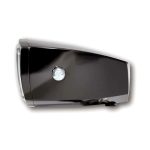 MCS Oregon H4 Headlamp Side Mount Black