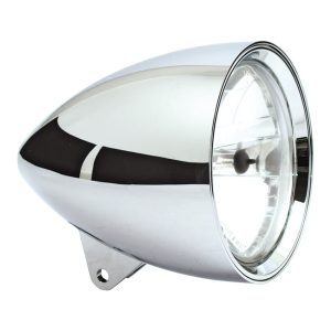 MCS Smoothie 4-1/2" Headlamp Without Visor Chrome