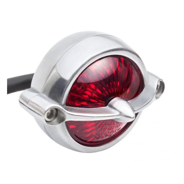 Motone Bel Air Led Tail Light Polished No Bracket ECE