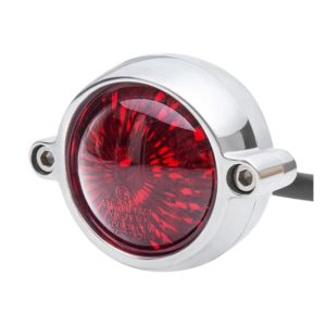 Motone Eldorado Led Tail Light Polished No Bracket ECE