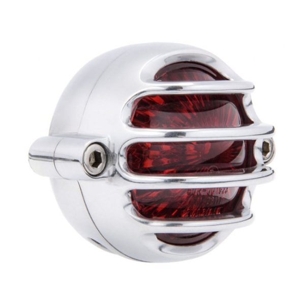 Motone Lecter Led Tail Light Polished No Bracket ECE