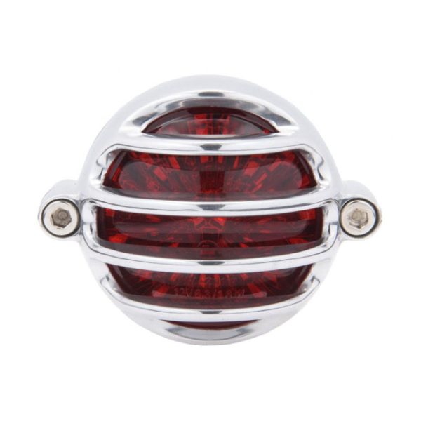 Motone Lecter Led Tail Light Polished No Bracket ECE