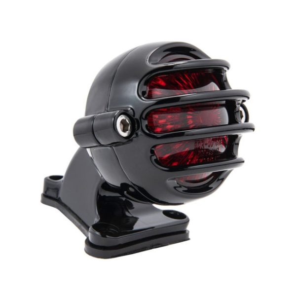 Motone Lecter Tail Light With Fender Mount Black