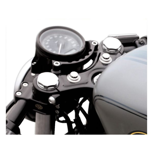 RSD XL Sportster Gauge & Headlamp Relocator Black