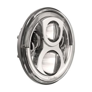 Speaker LED Headlamp Unit 8700 7" Chrome LSD