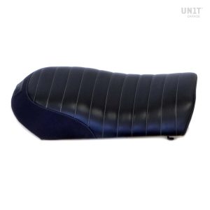 Unit Garage Black Canvas/Leather Seat for BMW K75/K100/K1100