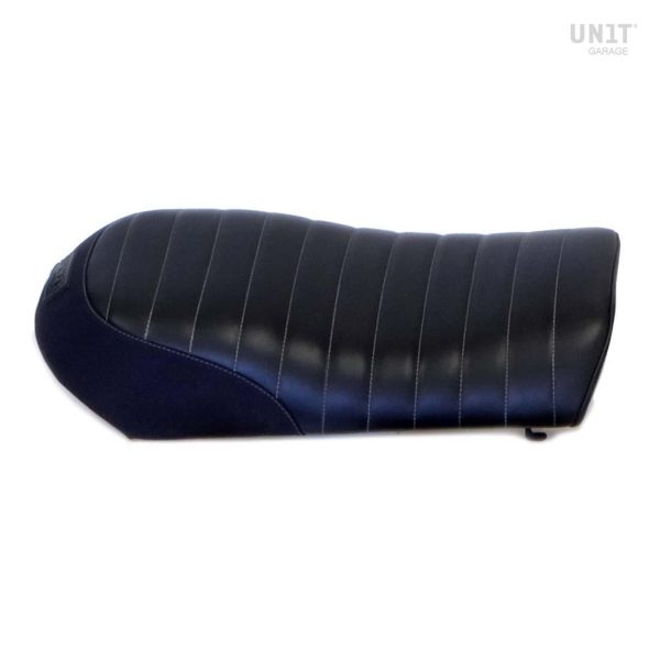 Unit Garage Black Canvas/Leather Seat for BMW K75/K100/K1100