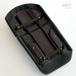 Unit Garage Black Canvas/Leather Seat for BMW K75/K100/K1100, Motoee.com