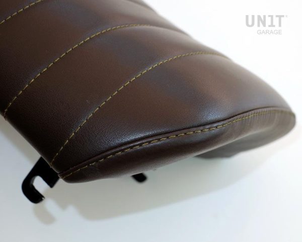 Unit Garage Brown Canvas/Leather Seat for BMW K75/K100/K1100