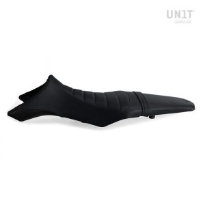 Unit Garage Seat Cover in Black Leather for Yamaha MT 09, Motoee.com