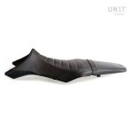 Unit Garage Seat Cover in Brown Leather for Yamaha MT 09