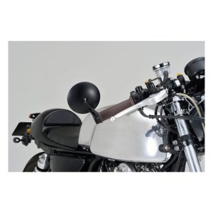 Daytona Bar End D-Mirror-9 Short Stem, Motoee.com