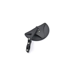 Daytona Clamp-On D-Mirror-19 Half Moon Black Left & Right