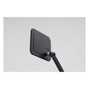 Daytona D-Mirror-20 Flat Mirror Square Black (Right Side), Motoee.com