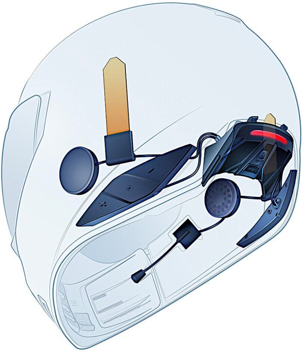 Icon Sena HelmLink Bluetooth Communication System Single Pack