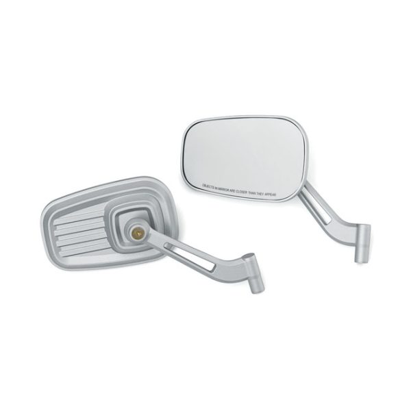 Kuryakyn Dillinger Mirror Set Silver