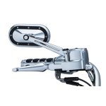 Kuryakyn Heavy Industry Mirrors Chrome/Black