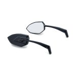 Kuryakyn Phantom Mirror Set Gloss Black